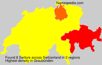 Surname Sertore in Switzerland Surname Sertore in Switzerland