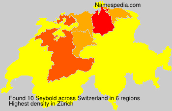 Surname Seybold in Switzerland Surname Seybold in Switzerland
