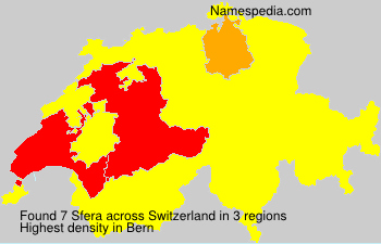 Surname Sfera in Switzerland Surname Sfera in Switzerland
