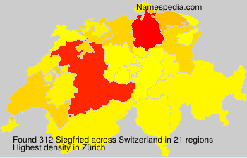 Surname Siegfried in Switzerland Surname Siegfried in Switzerland