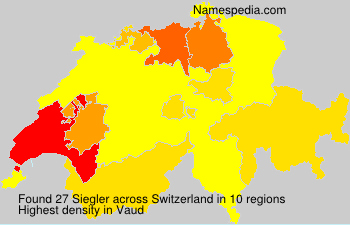 Surname Siegler in Switzerland Surname Siegler in Switzerland