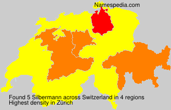 Surname Silbermann in Switzerland Surname Silbermann in Switzerland