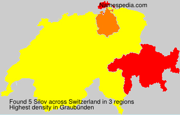 Surname Silov in Switzerland Surname Silov in Switzerland