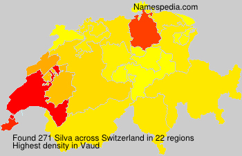 Surname Silva in Switzerland Surname Silva in Switzerland