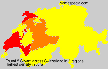 Surname Silvant in Switzerland Surname Silvant in Switzerland