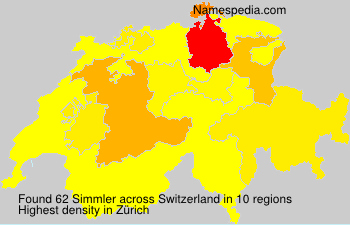 Surname Simmler in Switzerland Surname Simmler in Switzerland