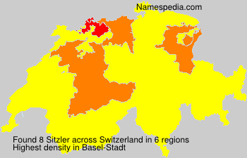 Surname Sitzler in Switzerland Surname Sitzler in Switzerland