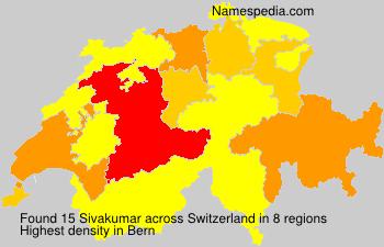 Surname Sivakumar in Switzerland Surname Sivakumar in Switzerland