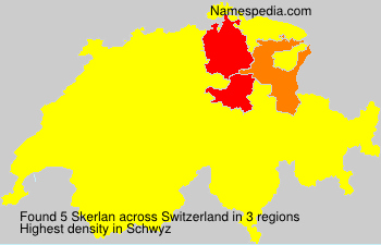 Surname Skerlan in Switzerland Surname Skerlan in Switzerland