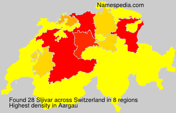 Surname Sljivar in Switzerland Surname Sljivar in Switzerland