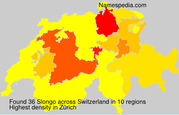 Surname Slongo in Switzerland Surname Slongo in Switzerland