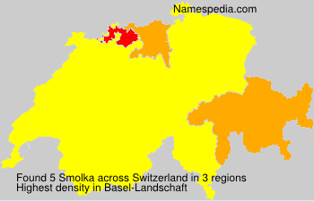 Surname Smolka in Switzerland Surname Smolka in Switzerland
