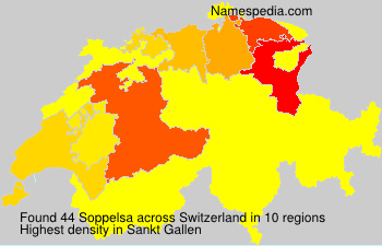 Surname Soppelsa in Switzerland Surname Soppelsa in Switzerland