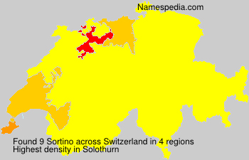 Surname Sortino in Switzerland Surname Sortino in Switzerland