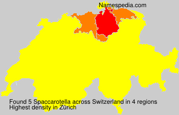 Surname Spaccarotella in Switzerland Surname Spaccarotella in Switzerland