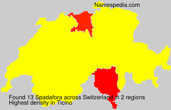 Surname Spadafora in Switzerland Surname Spadafora in Switzerland