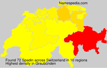 Surname Spadin in Switzerland Surname Spadin in Switzerland