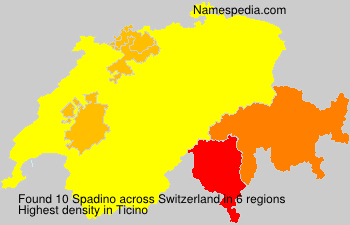 Surname Spadino in Switzerland Surname Spadino in Switzerland