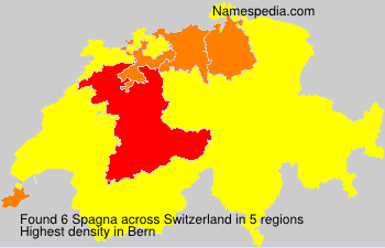 Surname Spagna in Switzerland Surname Spagna in Switzerland