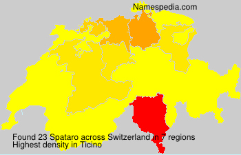 Surname Spataro in Switzerland Surname Spataro in Switzerland