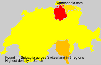 Surname Spigaglia in Switzerland Surname Spigaglia in Switzerland