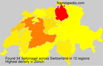 Surname Spitznagel in Switzerland Surname Spitznagel in Switzerland