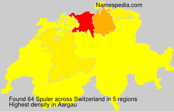 Surname Spuler in Switzerland Surname Spuler in Switzerland