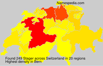 Surname Stager in Switzerland Surname Stager in Switzerland