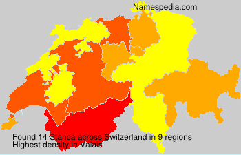 Surname Stanca in Switzerland Surname Stanca in Switzerland