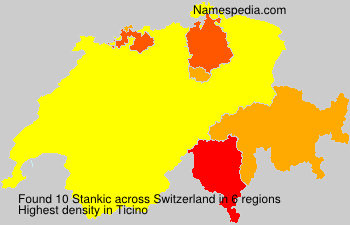 Surname Stankic in Switzerland Surname Stankic in Switzerland
