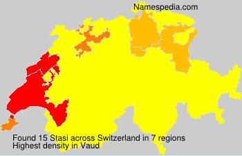 Surname Stasi in Switzerland Surname Stasi in Switzerland