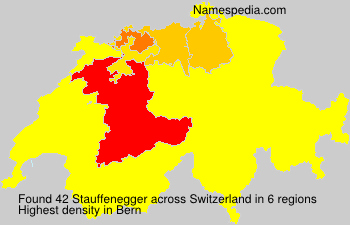 Surname Stauffenegger in Switzerland Surname Stauffenegger in Switzerland