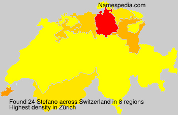 Surname Stefano in Switzerland Surname Stefano in Switzerland