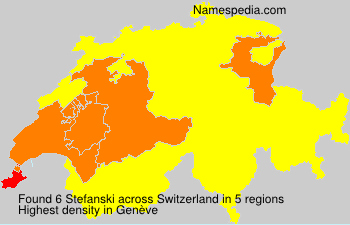 Surname Stefanski in Switzerland Surname Stefanski in Switzerland