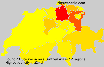 Surname Steurer in Switzerland Surname Steurer in Switzerland
