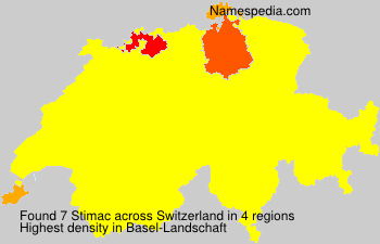 Surname Stimac in Switzerland Surname Stimac in Switzerland