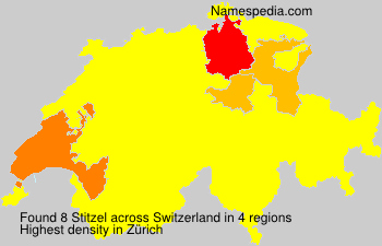 Surname Stitzel in Switzerland Surname Stitzel in Switzerland