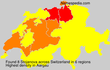 Surname Stojanova in Switzerland Surname Stojanova in Switzerland
