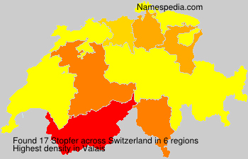 Surname Stopfer in Switzerland Surname Stopfer in Switzerland