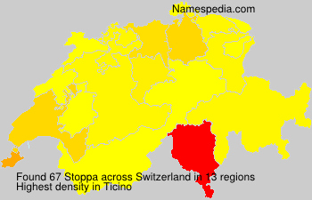 Surname Stoppa in Switzerland Surname Stoppa in Switzerland