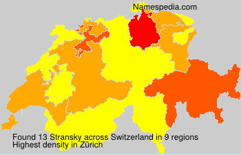 Surname Stransky in Switzerland Surname Stransky in Switzerland