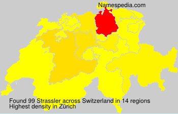 Surname Strassler in Switzerland Surname Strassler in Switzerland