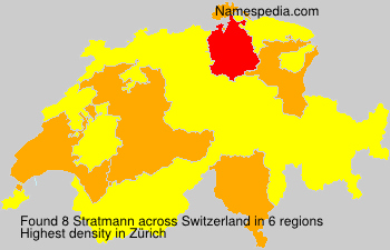 Surname Stratmann in Switzerland Surname Stratmann in Switzerland