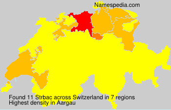 Surname Strbac in Switzerland Surname Strbac in Switzerland