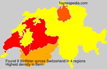 Surname Striffeler in Switzerland Surname Striffeler in Switzerland