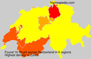Surname Stuart in Switzerland Surname Stuart in Switzerland