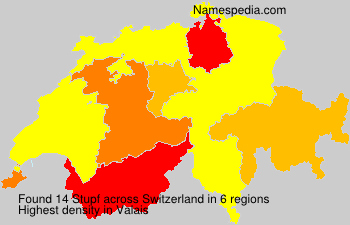 Surname Stupf in Switzerland Surname Stupf in Switzerland