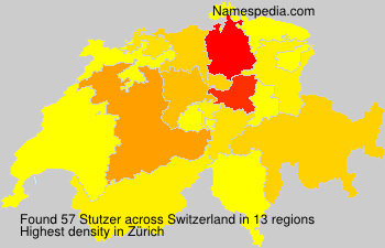 Surname Stutzer in Switzerland Surname Stutzer in Switzerland