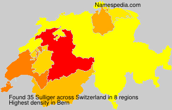 Surname Sulliger in Switzerland Surname Sulliger in Switzerland