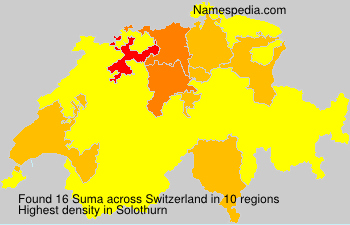 Surname Suma in Switzerland Surname Suma in Switzerland